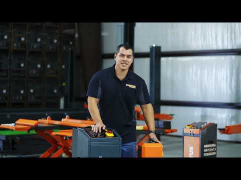 Stratus Extra Wide & Tall 9k lbs Scissor Car Lift, SAE-MS9000XT video, alamoeequipment.com