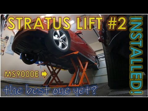 Stratus® Scissor G2 Auto Lift Support Bar Set of 2, SAE-BR9 installation, alamoequipment.com