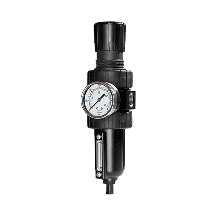 Samson Filter, Regulator, Lubricator with Auto Drain in Compact Unit