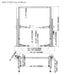 Stratus X-Wide Asymmetric & Symmetric 2-in-1, 10k lbs 2-Post Lift SAE-C10XE, alamoequipment.com