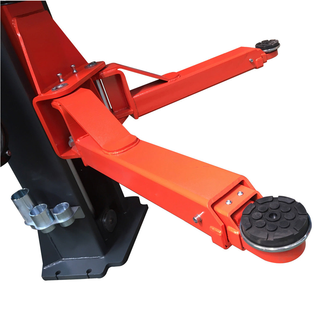 Stratus Clear Floor 12k lbs Single Point Manual Release 2-Post Lift SAE-C12X, alamoequipment.com