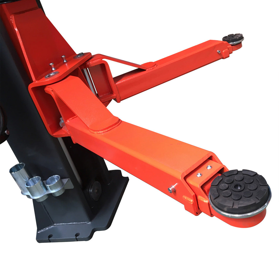 Stratus Clear Floor 14k lbs Single Point Manual Release 2-Post Lift SAE-C14X, alamoequipment.com