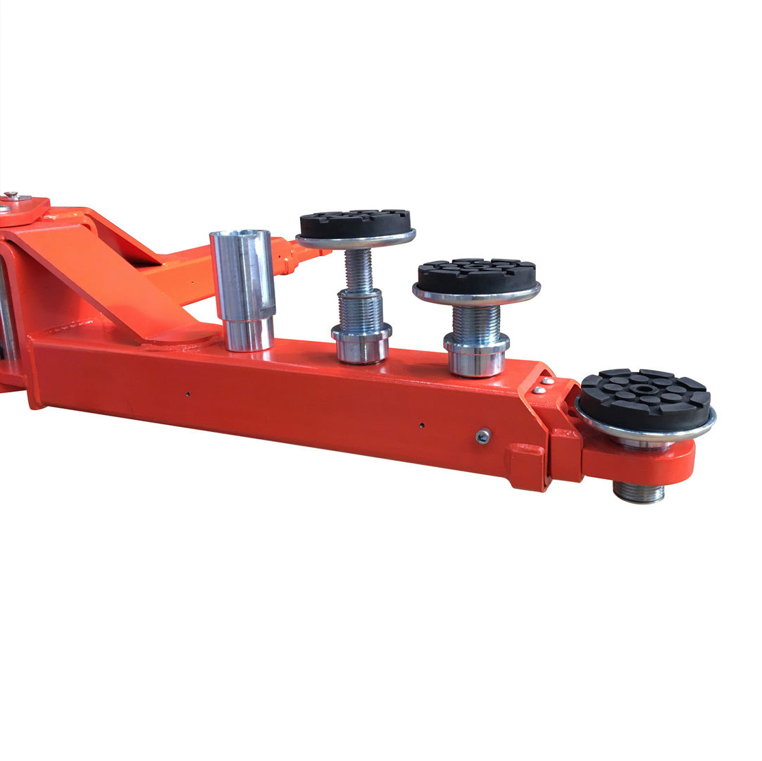 Stratus Clear Floor 14k lbs Single Point Manual Release 2-Post Lift SAE-C14X, alamoequipment.com