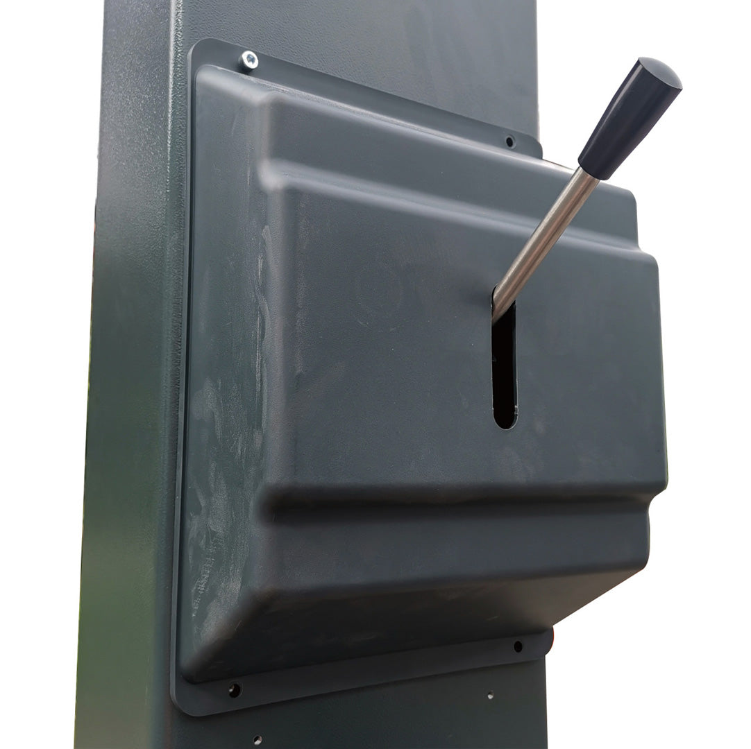 Stratus Floor Plate Open 9k lbs Single Point Manual Release 2-Post Car Lift SAE-C9P, alamoequipment.com