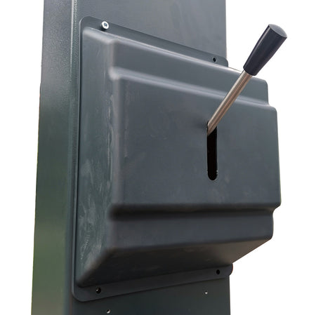 Stratus Floor Plate Open 9k lbs Single Point Manual Release 2-Post Car Lift SAE-C9P, alamoequipment.com