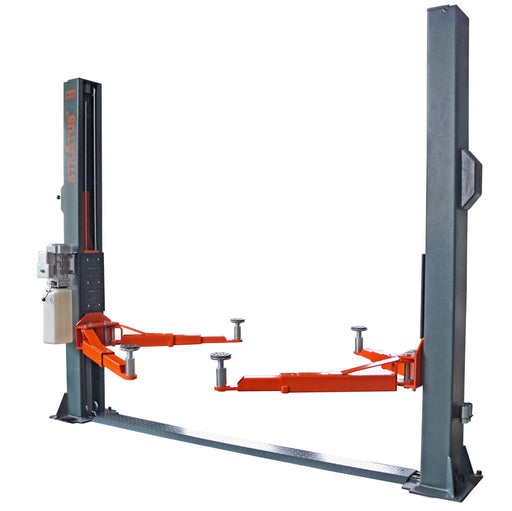 Stratus Floor Plate Open 10k lbs Single Point Manual Release 2-Post Car Lift SAE-F10P, alamoequipment.com