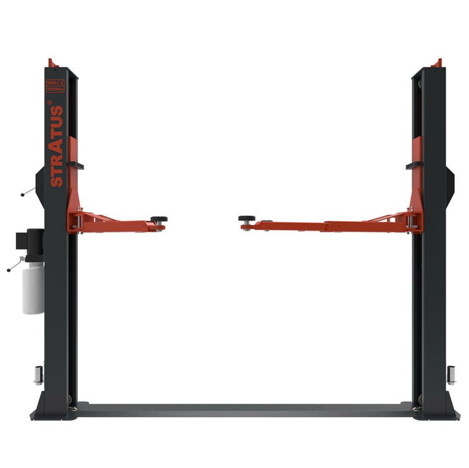 Stratus Floor Plate Open 10k lbs Single Point Manual Release 2-Post Car Lift SAE-F10S, Alamoequipment.com