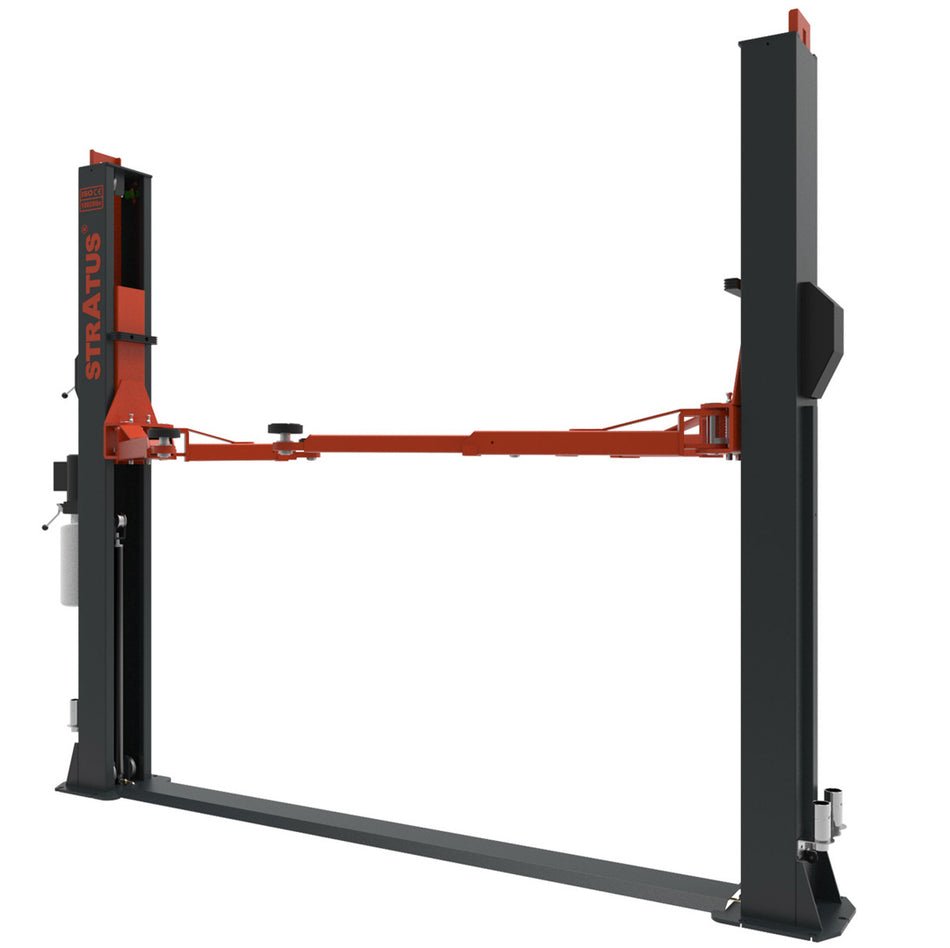 Stratus Floor Plate Open 10k lbs Single Point Manual Release 2-Post Car Lift SAE-F10S, Alamoequipment.com