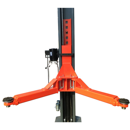 Stratus Extra Wide 14k lbs Single Point Manual Release 2-Post Lift SAE-F14X, alamoequipment.com