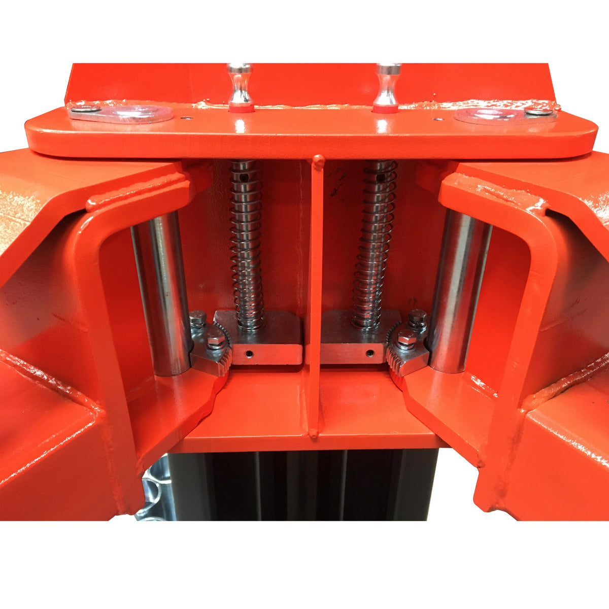 Stratus Extra Wide 14k lbs Single Point Manual Release 2-Post Lift SAE-F14X, alamoequipment.com