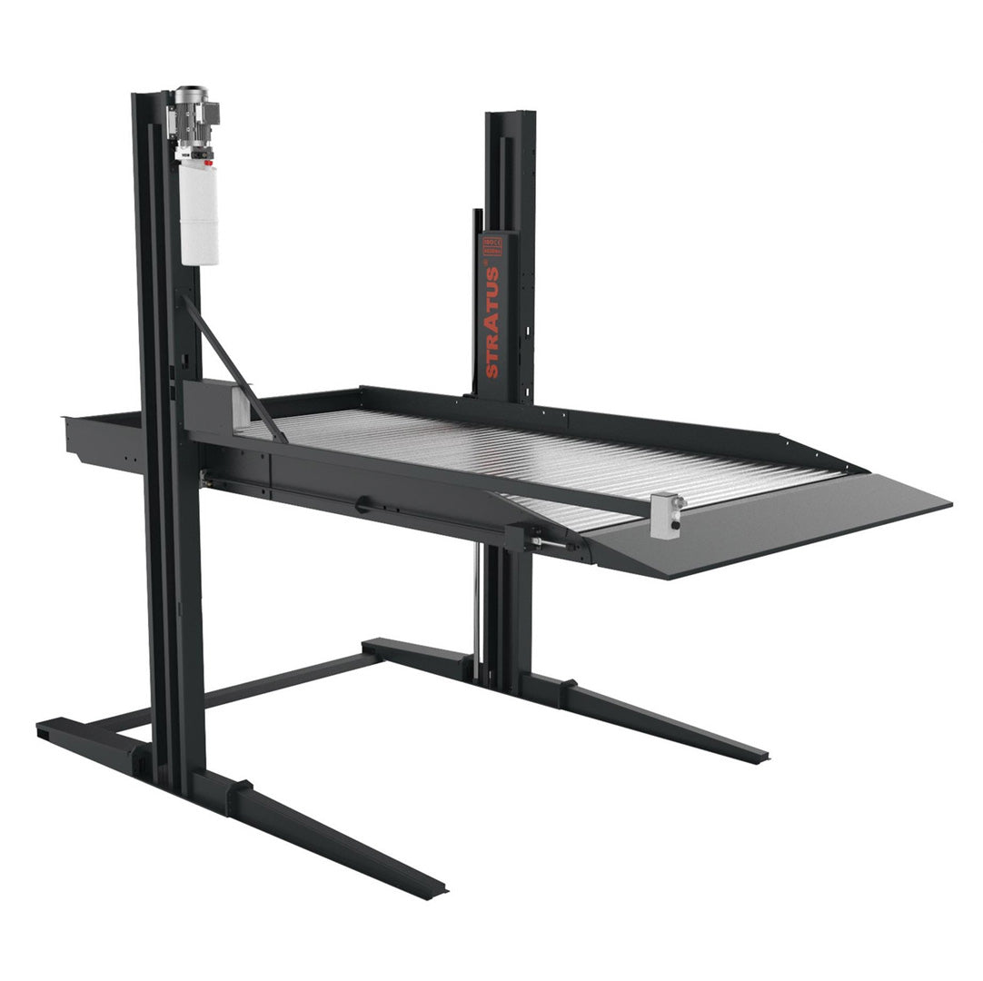 Stratus 7k lbs 2-Post Parking Lift SAE-P27, alamoequipment.com