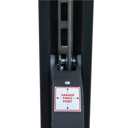 Stratus 4-Post 10k lbs Manual Release Car/Storage Lift SAE-P410, alamoequipment.com