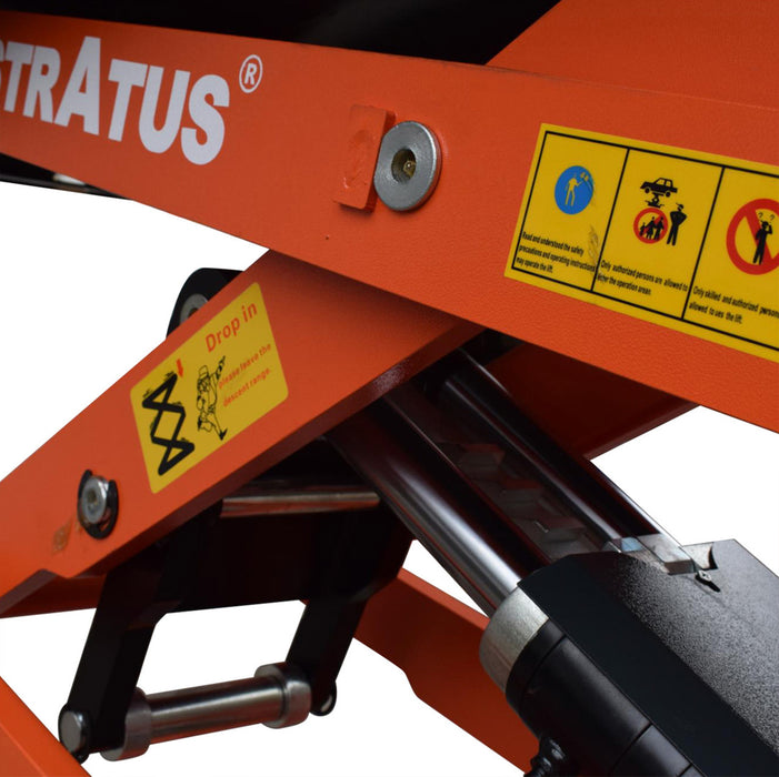 Stratus 3 Commercial Grade On-Ground  Scissor Car Lift Generation 3, SAE-UT9000 video, alamoequipment.com