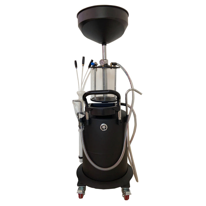 Stratus® Portable 21-Gallon Pneumatic Oil Drain Oil Extractor, SAE-OL21, alamoequipment.com