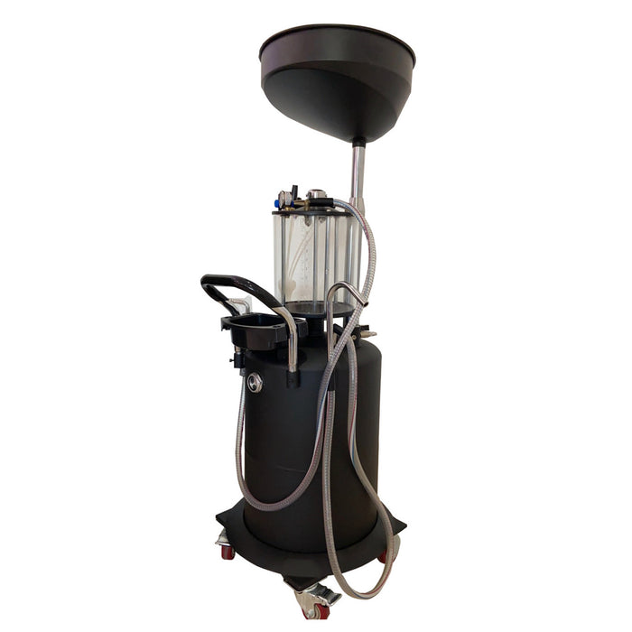 Stratus® Portable 21-Gallon Pneumatic Oil Drain Oil Extractor, SAE-OL21, alamoequipment.com