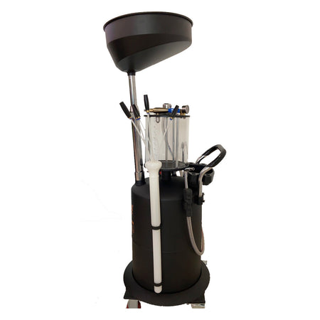 Stratus® Portable 21-Gallon Pneumatic Oil Drain Oil Extractor, SAE-OL21, alamoequipment.com