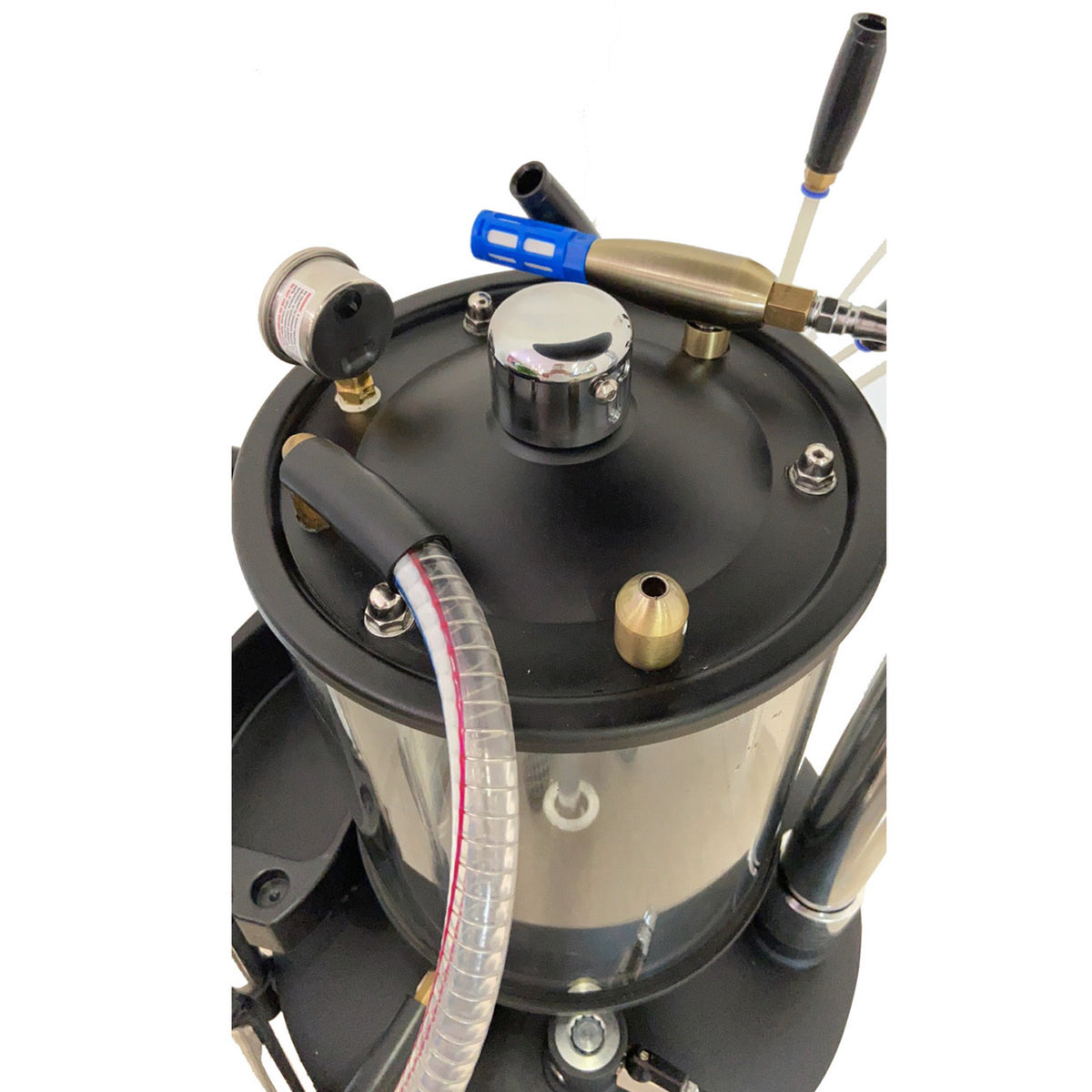 Stratus® Portable 21-Gallon Pneumatic Oil Drain Oil Extractor, SAE-OL21, alamoequipment.com