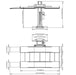 Stratus Single-Post 6600 lbs Manual Release Parking Car Lift SAE-P166M, alamoequipment.com