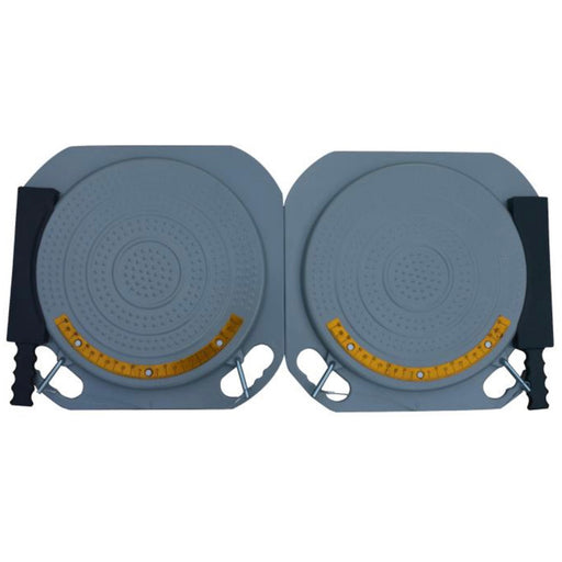 Stratus® 4 Post Alignment Car Lift Turntable Plates, SAE-ATP, alamoequipment.com