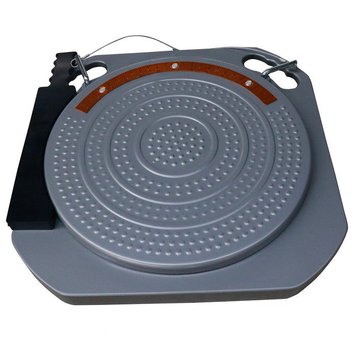 Stratus® 4 Post Alignment Car Lift Turntable Plates, SAE-ATP, alamoequipment.com